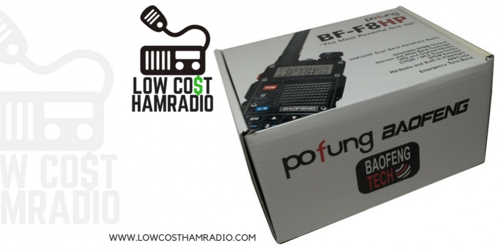 lowcosthamradio's tweet photo. Unboxing the #BaoFeng BF-F8HP on https://t.co/w5tLy7XqbB

#hamradio #vhf #uhf #dx https://t.co/MsgArwxFj7