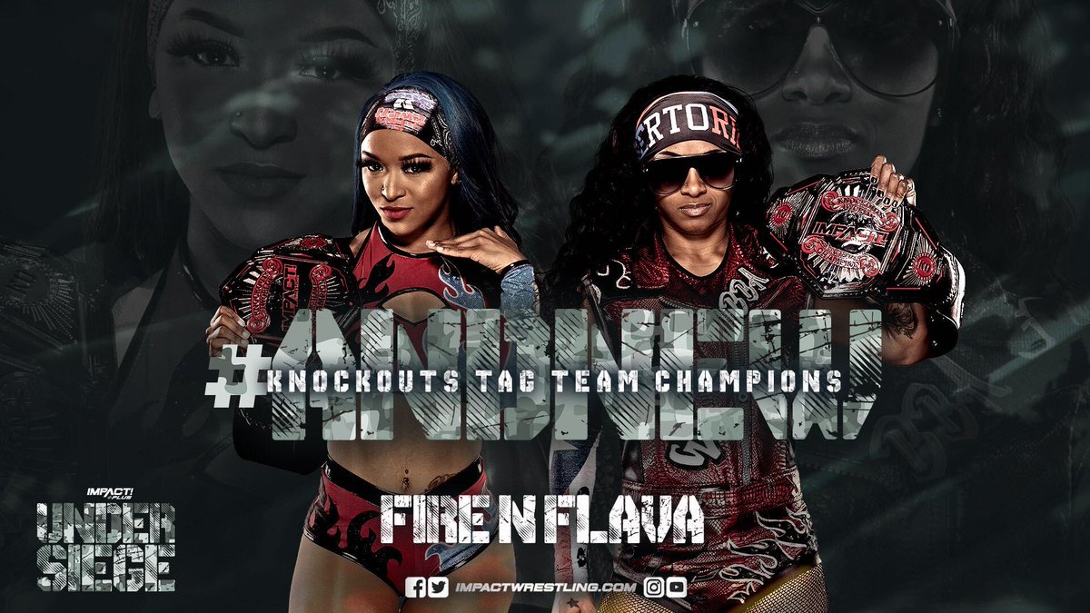 Fire ‘N Flava Regain Knockouts Tag Team Titles At Under Siege
