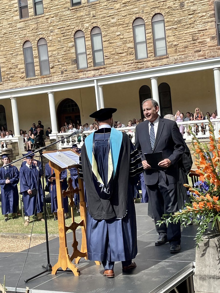 What a treat to be part of <a href="/SubiacoAcademy/">Subiaco Academy</a>’s commencement ceremony. Beautiful day on a unique, historic campus. I appreciated getting to share some advice and words of encouragement to celebrate this milestone, and am excited for these graduates and their families on what’s next.