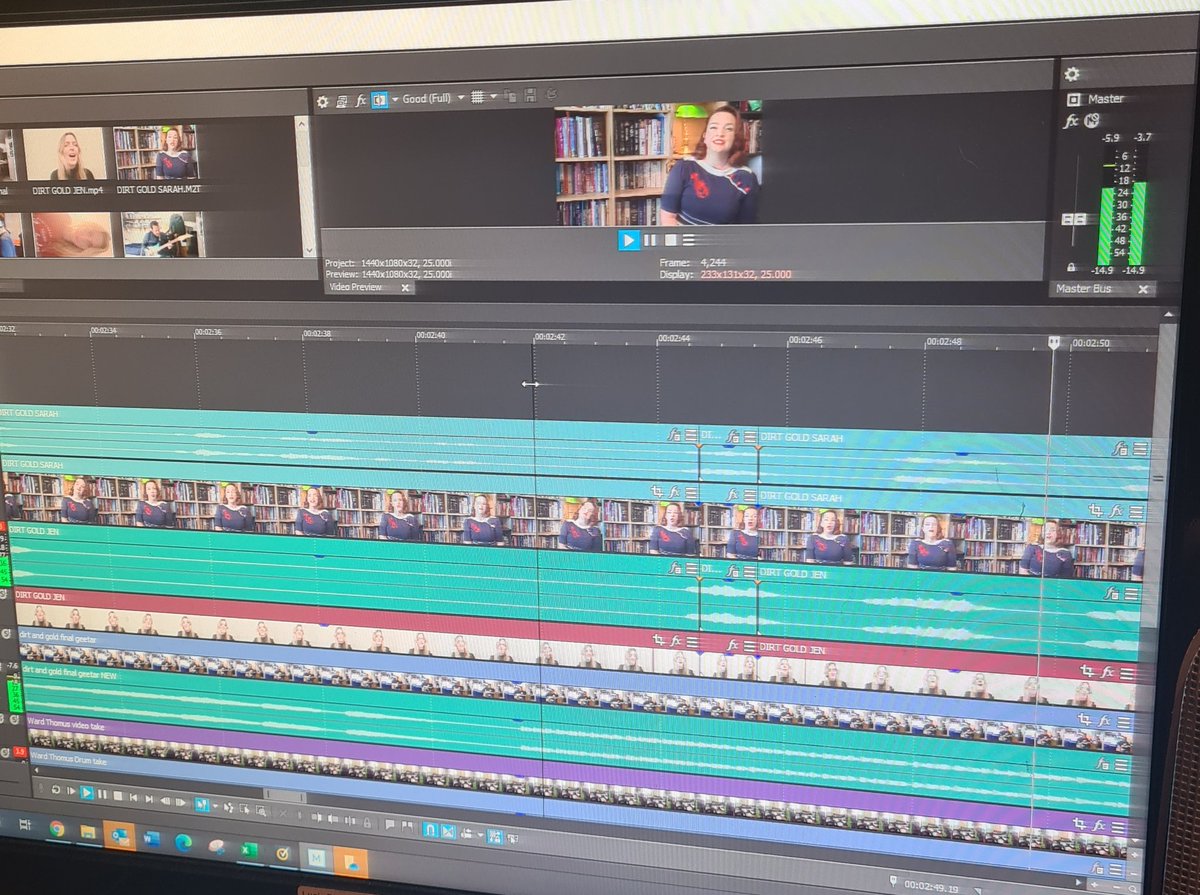 More late night work on our last (we hope!) "lockdown style" track!