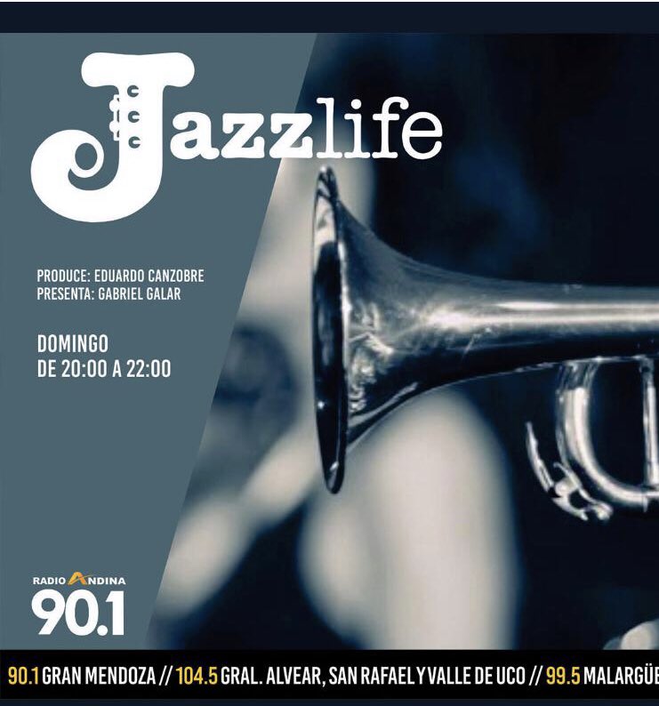 eduardocanzobre's tweet photo. Mañana 20 hs @JazzLifeBA en Mendoza @RadioAndinaMza https://t.co/TjaF9Hk5xK