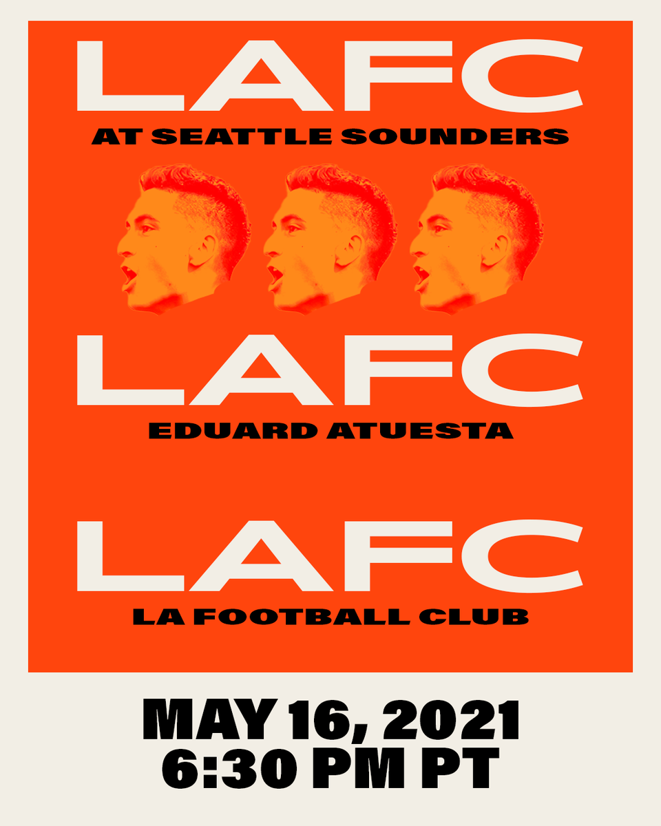 Matchday 05. In Seattle. Against the Sounders.

#SEAvLAFC 
🆚 Seattle Sounders
🕒 6:30 PM PT
🏟 Lumen Field
📺 FS1, FOX Deportes