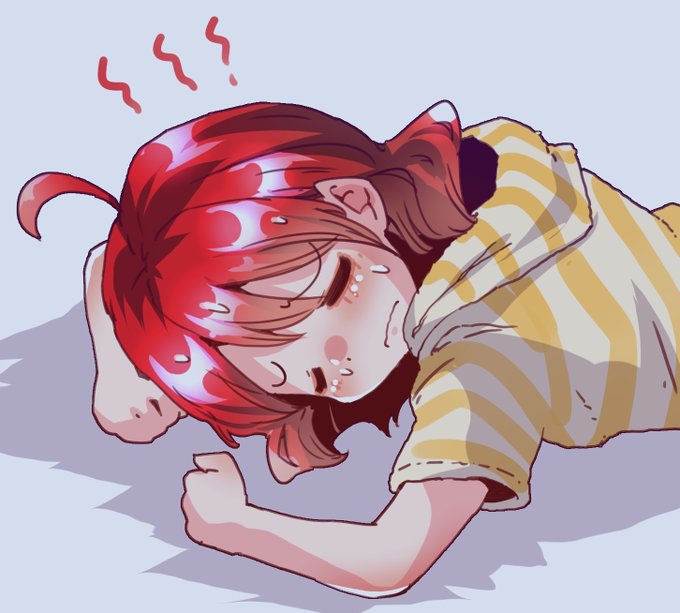 うつ伏せのtwitterイラスト検索結果