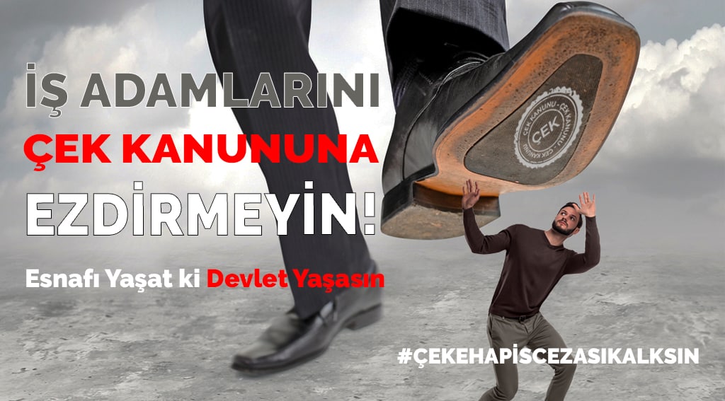 <a href="/adalet_bakanlik/">T.C. Adalet Bakanlığı</a> <a href="/Ahaber/">A Haber</a> 5941 sayılı ÇEKE HAPİS CEZASI kanunu herhangi bir savunma hakkı tanımaksızın  mücbir sebebi dikkate almaksızın uygulanmakta bu durum insan haklarına ve anayasal haklara aykırılık teşkil etmektedir
#ÇekeHapisCezasıKalksın <a href="/BY/">Binali Yıldırım</a> <a href="/abdulhamitgul/">Abdulhamit Gül</a> <a href="/avabdullahguler/">Abdullah Güler</a>