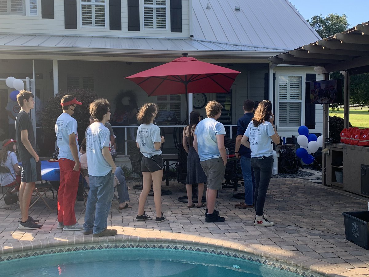 Roaring Riptide EOY gathering is underway! So proud of this group—their creativity and intelligence is only surpassed by their heart for service to others. The lessons they learn on this team will impact their futures in immeasurable ways. 💙❤️ #proudprincipal #FIRST