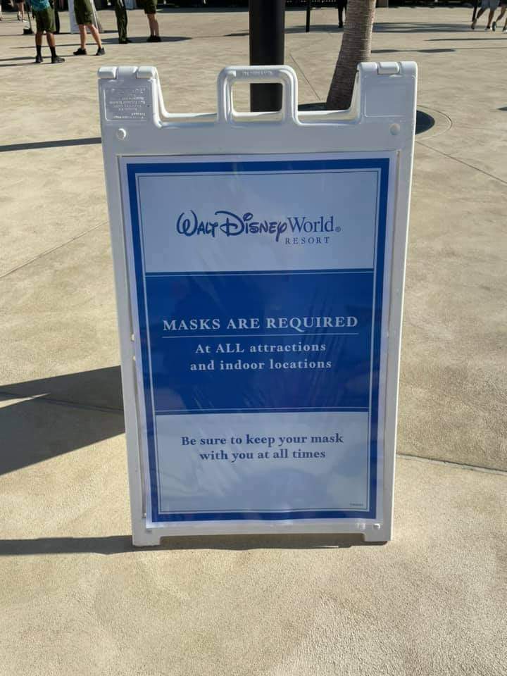 In case you didn't know, masks are no longer required outside at Disney World. We only have to wear them on rides and indoors. A welcomed change. <a href="/WaltDisneyWorld/">Walt Disney World</a>

#mask #maskoff #nomoremasks #covid_19