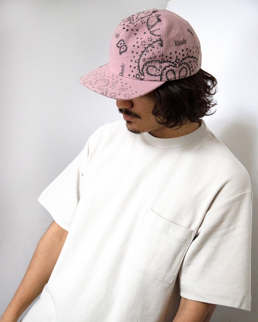 supreme Bandana Jacquard Denim Camp Cap