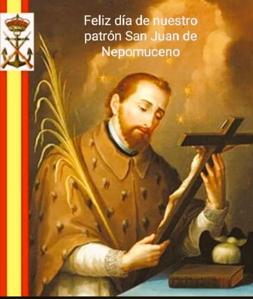 Feliz día de nuestro patrón San Juan de Nepomucemo a todos los compañeros de Infantería de Marina.
Valientes por tierra y por mar 🇪🇦⚔️⚓