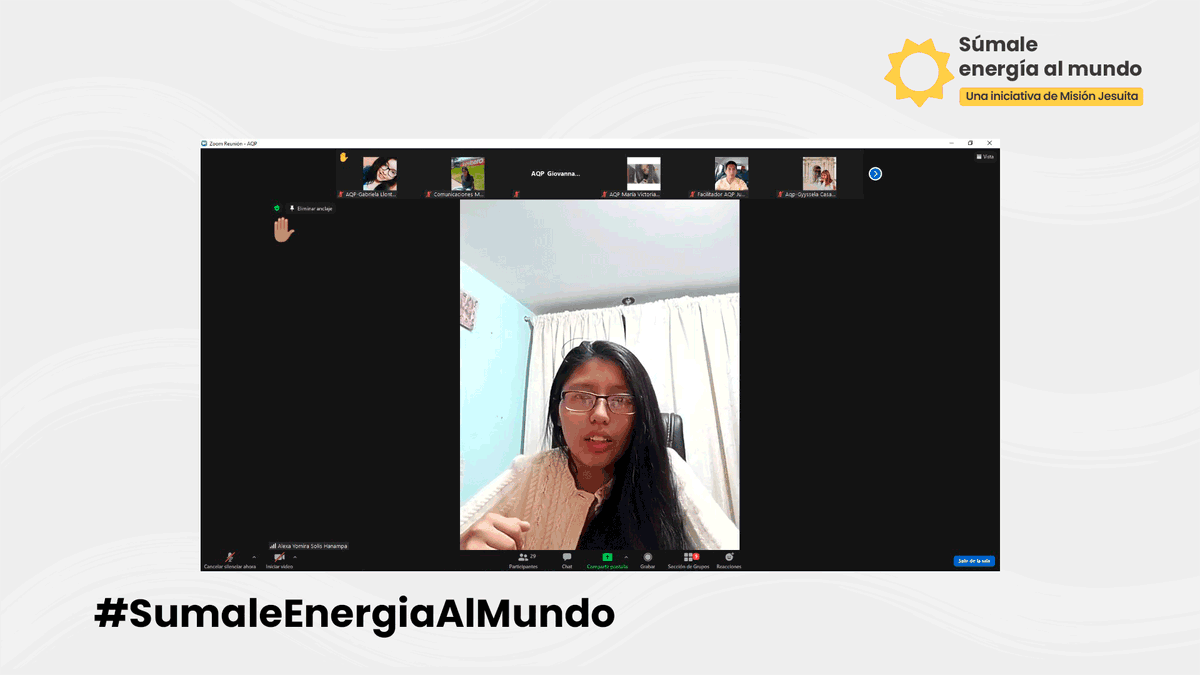 MisionJesuita's tweet photo. #SumaleEnergiaAlMundo 
Los jóvenes líderes ambientales de #Arequipa, #Tacna y #Moquegua se encuentran dialogando junto congresistas representantes de su regiones. https://t.co/vbEqWYXC2G