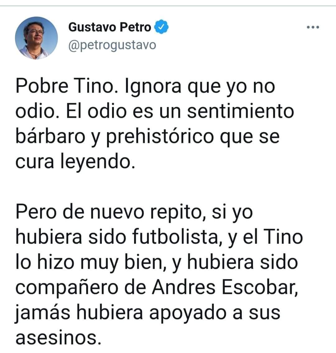 juan_alies's tweet image. Cuánto tiempo le llevará al Tino comprender el mensaje amable de @petrogustavo ?