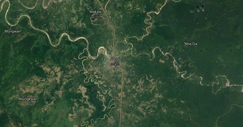 kiera_zat's tweet photo. Hugawng Valley: 29 Kachin youths incl. 27 from Naungmi &amp; 2 from Warazup villages on Ledo Road were abducted unlawfully by Tanai Regional Council around 5pm on 15May reportedly. The captivity was still unknown. 
#May16Coup #WhatsHappeningInMyanmar https://t.co/2gqlji90FW