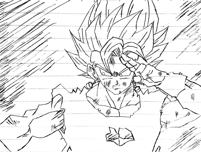 またなベジット

#ドラゴンボール
#模写
#アレンジ楽しい 