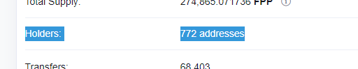 FrenchieDefi's tweet photo. We are close to 1000 holders when that number be reached we are going to burn some FPP https://t.co/jd08evo0tr