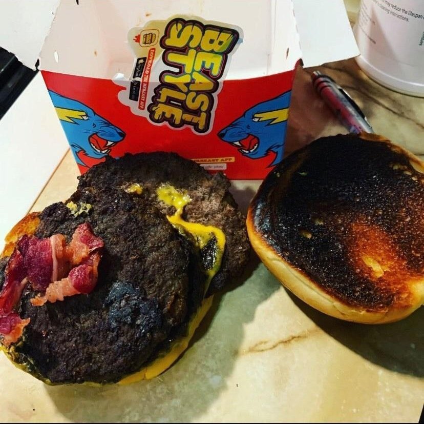 Mr Beast Burger Highly recommend if you're in the mood for a greasy  smash burger : r/Columbus