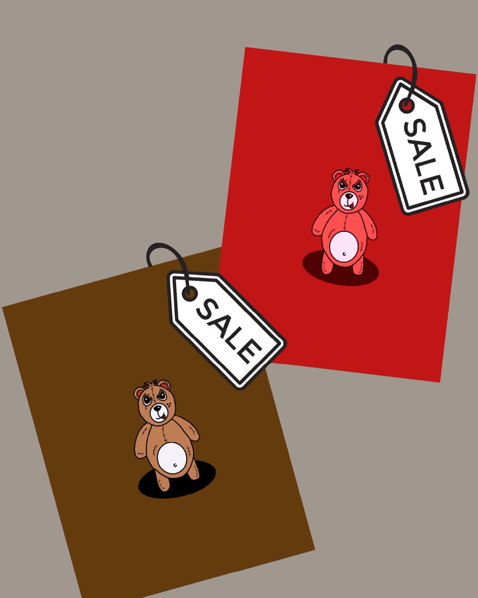 CryptoCubz's tweet image. BrownCub🧸🤎 and RedCub🧸❤️ are now for sale on @rariblecom! 

Rarible.com/cryptocubz