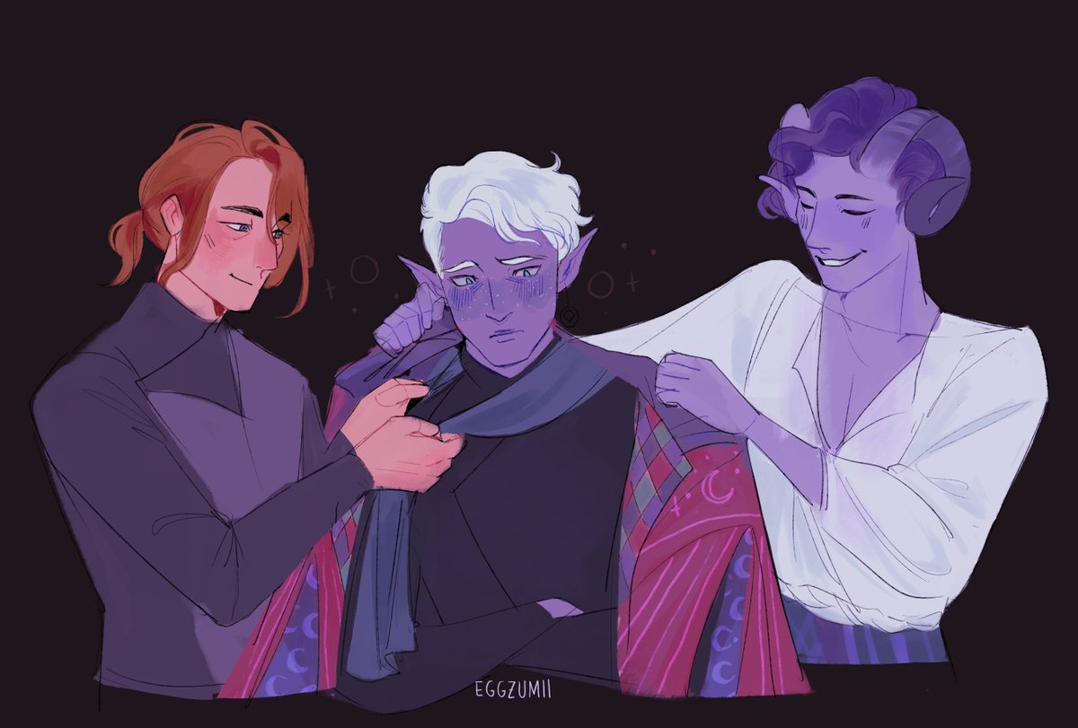 now on ships that will never exist 😭

#criticalrolefanart #essekthelyss #mollymauk #calebwidogast