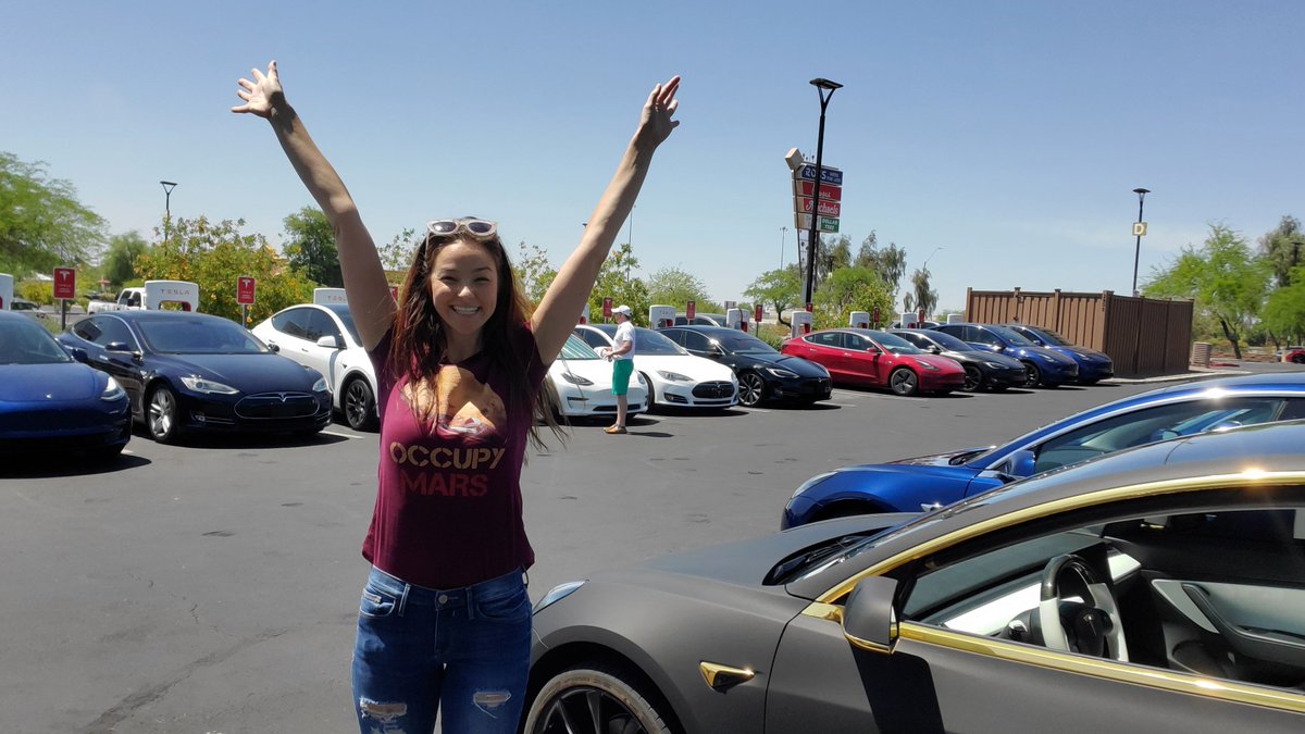 jessica_kirsh's tweet photo. Tesla Phoenix meetup, today was rad!
-
@jrosinski97 @TheBlakeCheck @hectorramos @mattgiaco #the_golden_tesla @miketerrill @jessica_kirsh @elonmusk @Tesla
-
Special guests!
@Manic_Marge @BLKMDL3
-
#JessicaKirsh #Tesla #TeslaMeetup
#TeslaPhoenix @CrewTesla https://t.co/BvtVerSEUq