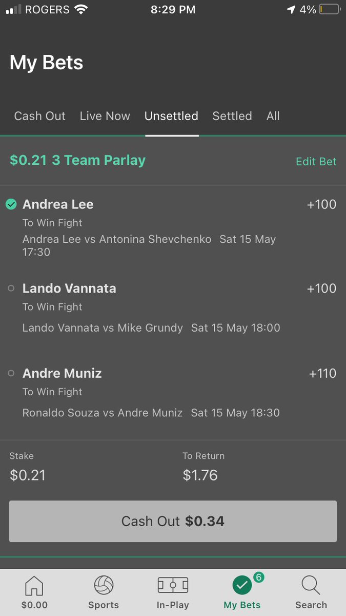 badly420's tweet photo. great start tn #UFC262 https://t.co/XO7DTe7ZrV