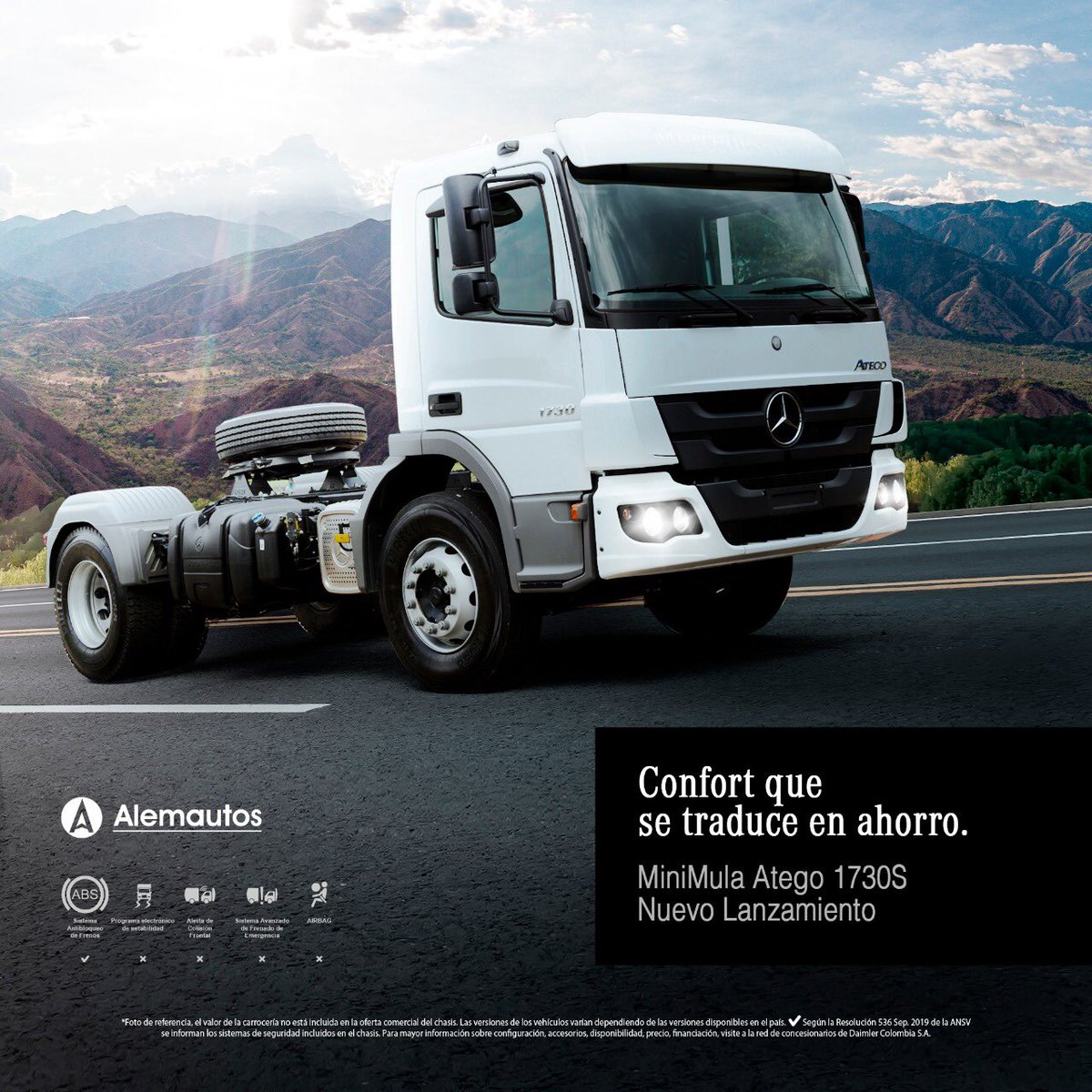 Vehiculoscomer1's tweet photo. Si está buscando la mejor Minimula del Mercado al menor precio posible, acá está, ya llego, la@única e inigualable Atego 1730 #mercedesbenz #mercedesbenzcolombia #mercedesbenztrucks #camiones #minimulas #atego.               Contacto 3113497557 https://t.co/kUvH82HSw8