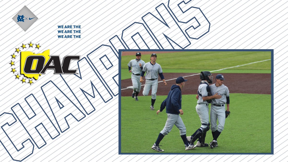 EttaExpress_MC's tweet photo. After today’s sweep we move to 30-4 overall and are officially @OHAthleticConf regular season Champions!!! 

#EttaExpress | #d3baseball https://t.co/8fOfJpC6cq