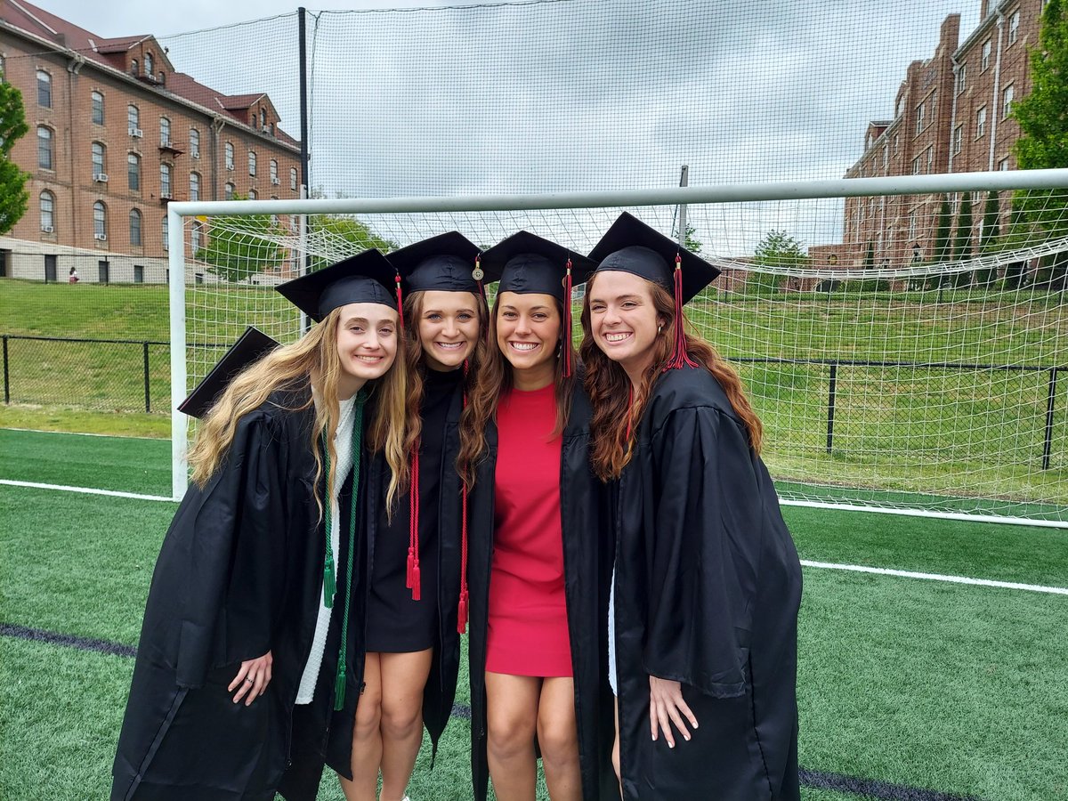 BIG CONGRATS TO THE FAB 4 GRADUATING SENIORS: Natalie Duque, Emma Strecker, Ashley Rehagen, and Ellen Budell. LEADERS. SCHOLARS. CHAMPIONS. GO RAVENS!!!