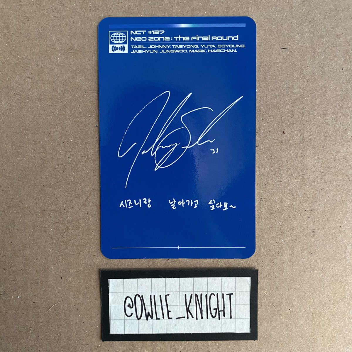 Owlie_Knight's tweet photo. WTT/NFS
NCT127 - Final Round - 1st Player Kihno

🌿 Have: Johnny

🌿 LF: Mark Equivalent

🌿 US only https://t.co/MQzHWNmX48