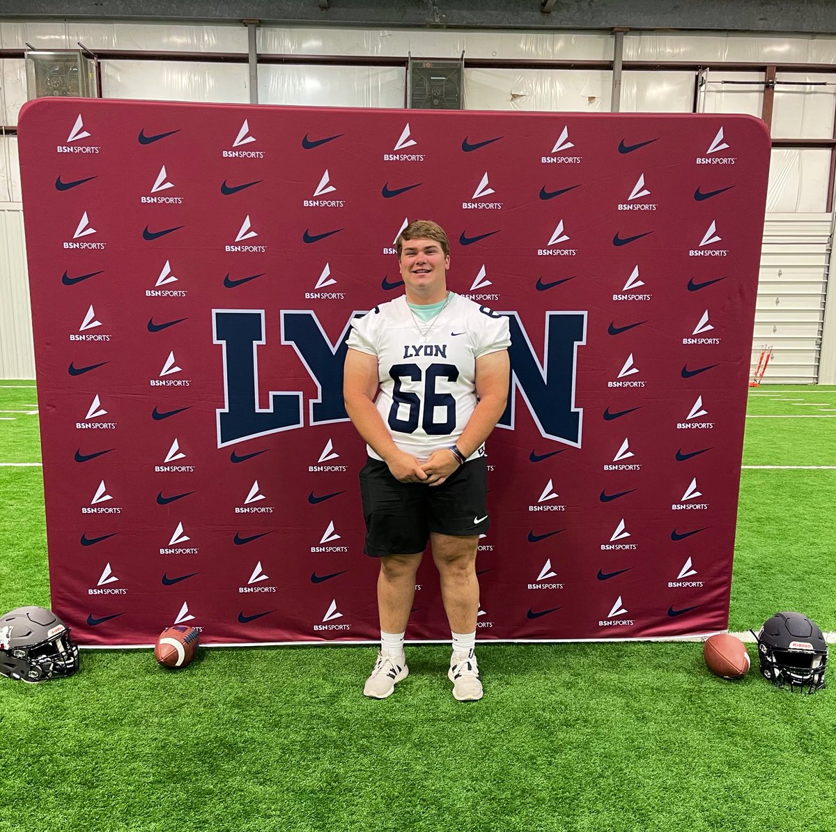 Thank you <a href="/LyonHBC/">Chris Douglas 🏈</a> and the rest of the Lyon College coaching staff for a great visit today!  <a href="/coachcalpowell/">Calvin Powell</a> #LyonWay