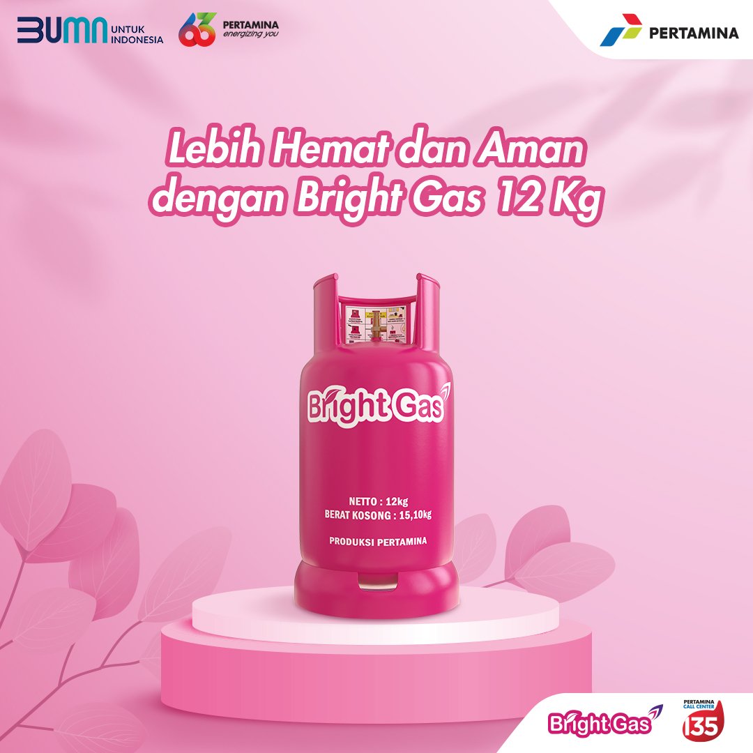 INFO PENTING!

Bagi yang belum tahu, kini harga Bright Gas 12 kg, sekarang sudah sama dengan harga Elpiji 12 kg lho! 
Lebih hemat dan aman dengan Bright Gas yang 2x lebih aman :)

#KelihatanCerdasnya 
#Call135 
#BerbagiBerkahMyPertamina 
#MyPertamina