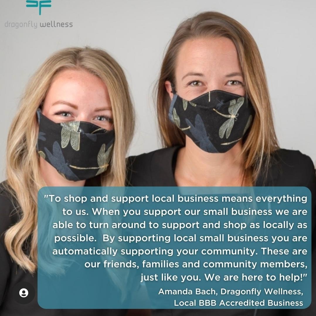 DragonflyWell's tweet photo. Love our @hippohugca masks. One of the fabulous local small businesses we support. #mughug #masks #weightedblankets #relax https://t.co/ibO7xijbi7