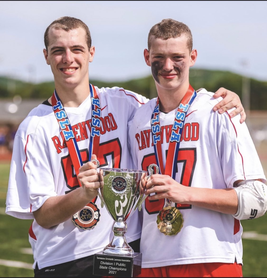 Congrats <a href="/Haydsn21/">Hayden</a> <a href="/Foste45/">Foster Nichol</a> on being #1 ranked <a href="/LaxRavenwood/">Ravenwood Raptors boys Lacrosse</a> and carrying that over to winning the TN State Championship this afternoon