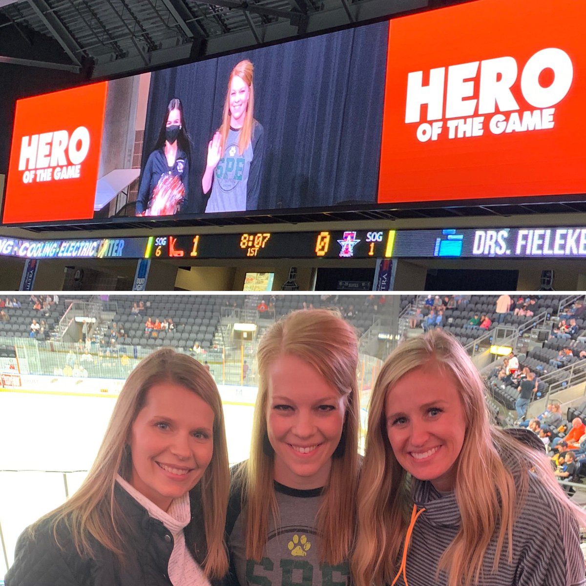BSSDSPE's tweet photo. Congratulations Mrs.Watson! Sheโs the @kc_mavericks Hero of the Game! Mrs.Watson led SPE staff & students during a pandemic specifically through the technology learning curve we all faced! She makes learning FUN! Thank you & congratulations Mrs.Watson! #PumaPride #SPERocks https://t.co/09oolAi7Bm