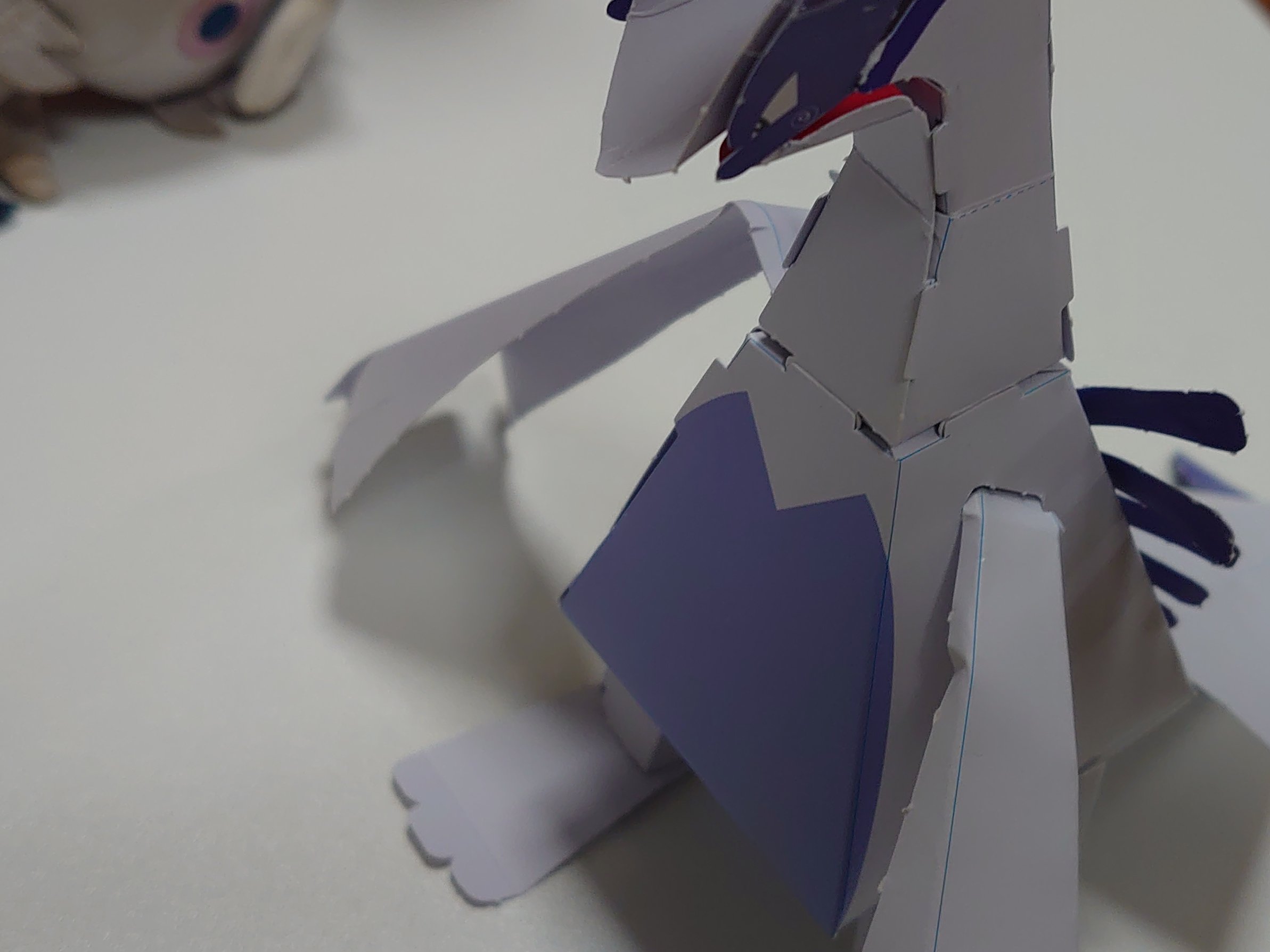 月辺流琉 ペーパークラフト第二弾 パンフ見ながら頑張って作った ポケモン ルギア T Co Nr1vbn2es7 Twitter