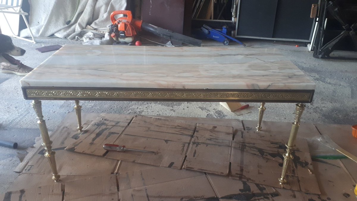 Found this bad boy on the side of the road and decided to restore it to its fully former glory.  Stripped off all the paint, sanded, refinished, polished and its looking good!