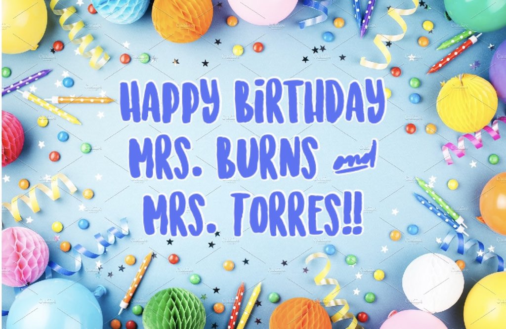 Happy Birthday to some of our amazing staff members!!🥳❤️💙