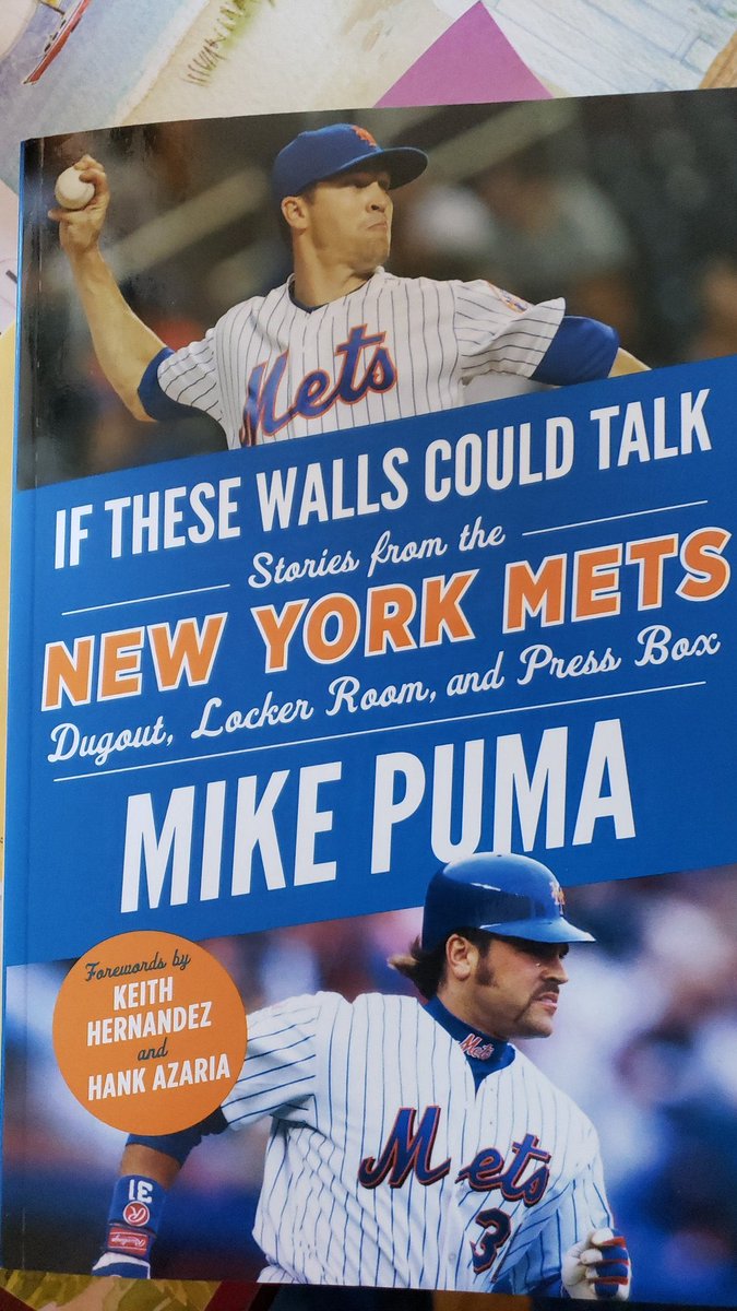 Finished <a href="/NYPost_Mets/">Mike Puma</a> new book! A great read, brought me back to those teams....great insight and layers peeled back. I’d recommend for every <a href="/Mets/">New York Mets</a> fan.