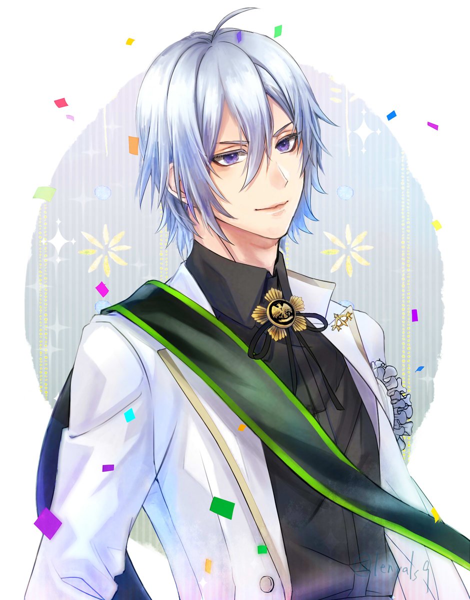 「遅刻のシルバー誕!
#シルバー誕生祭2021 
#ツイステファンアート 」|火津ヨウのイラスト