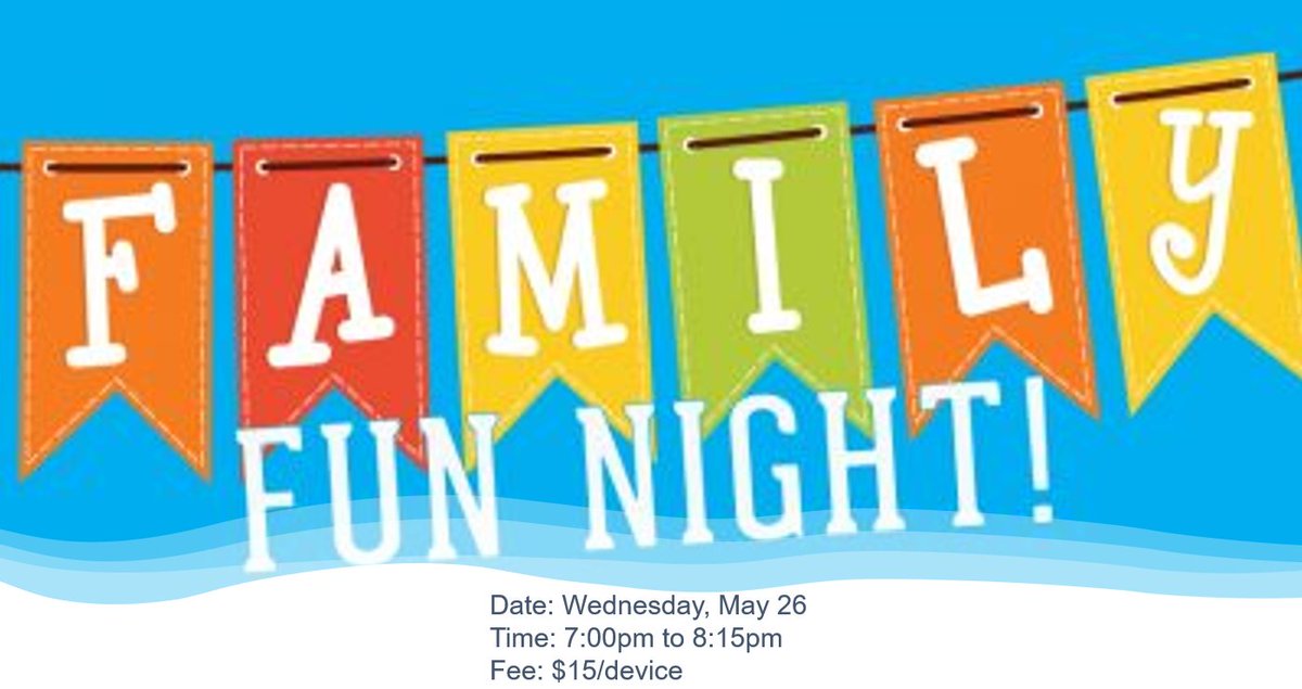 Last chance to purchase tickets!

The entire HTS community is invited to participate in Family Fun Night, hosted by an organization that specializes in virtual game nights.

You don’t want to miss out.

For details and to purchase your ticket, visit bit.ly/htsparentseven…