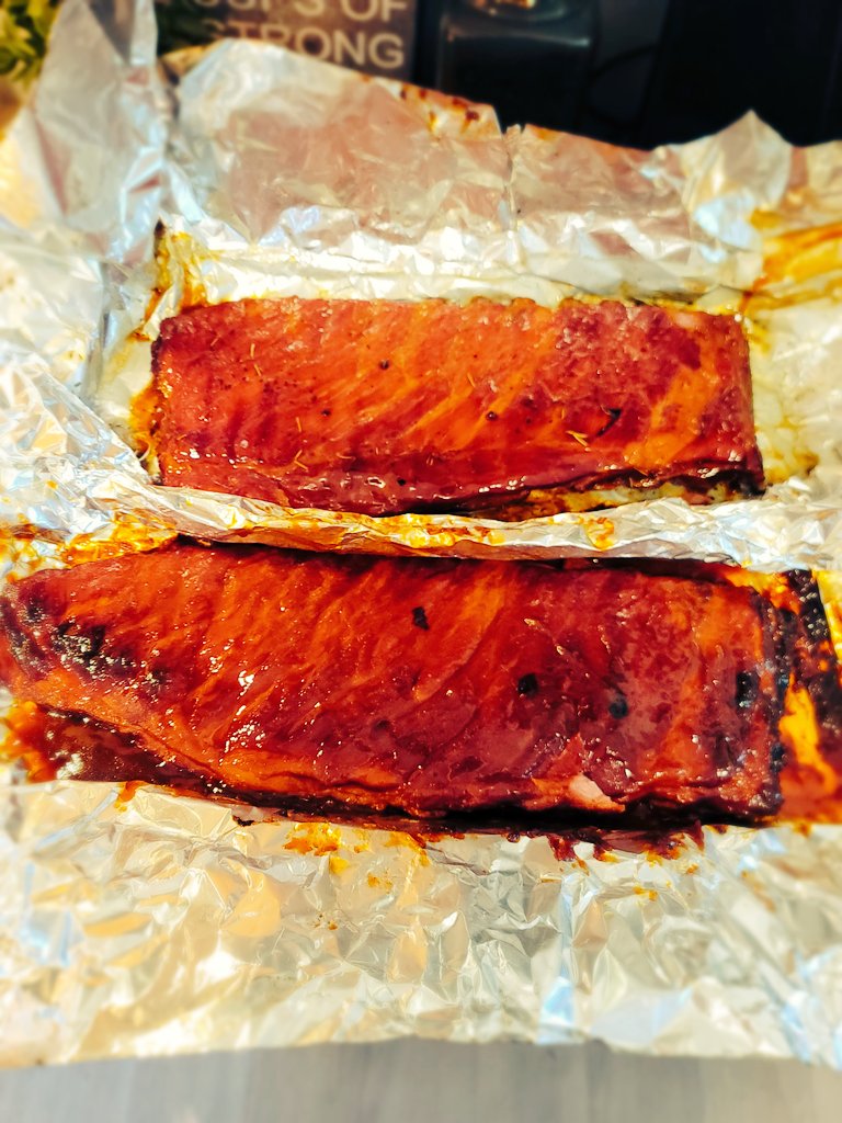 Snikl08's tweet photo. Happy #TraegerDay to all who participated. I made Greek and BBQ spare ribs, to go along with some pork belly burnt ends slow smoked with Traeger apple wood pellets. I dare you to satisfy your hunger as much as I did! Cannot be beat, smoking with @TraegerGrills https://t.co/TkWj8S1OaT