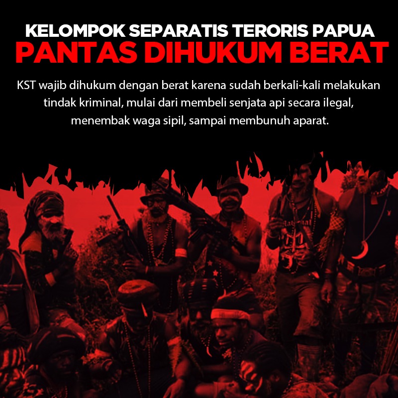 kinantiteaa's tweet photo. Yang namanya teroris sudah sepatutnya dihukum seberat-beratnya dan kelompok tersebut adalah musuh bersama #Papua #Papua https://t.co/Mw9QpYPu7N