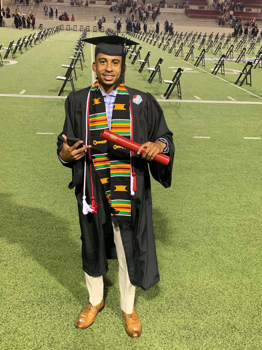 1 down, 2 more to go 

B.S. ✅
M.Ed. and Ed.D. on the way 🤝