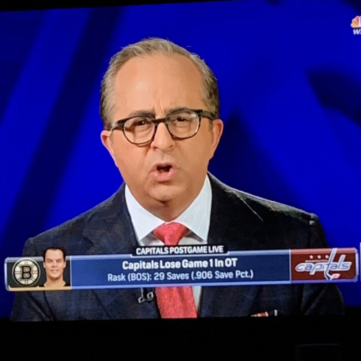 CapsOsRodney's tweet photo. @Tarik_ElBashir @JoeBpXp @Laughlin18 @NBCSCapitals @russianmachine @MayHockeyNBCS @AllCapsHockey  Even Joe B is confused! We won!! https://t.co/3cSDPafEUt