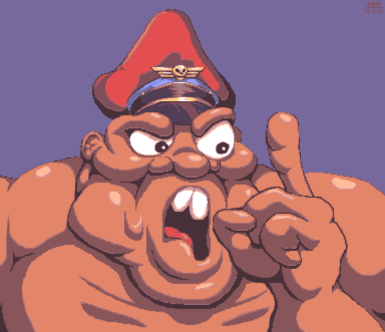 DangerDMD's tweet photo. Profile pic commission for @Zool_TE 

#clayfighter #pixelart #ドット絵 https://t.co/NAGYf5vidJ