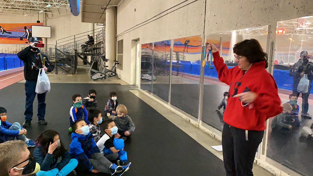 What would be the training look like if you have a 5-time Olympic gold medalist, and 3-time world champion Bonnie Blair <a href="/bonnieblair/">Bonnie Blair C</a> visit our practice? Hats off to our all-star coaching team <a href="/HongyangWang13/">Hongyang Wang</a> <a href="/RyanOBedford/">Ryan Bedford</a> , Dave Tamburrino. What an unforgettable memory!