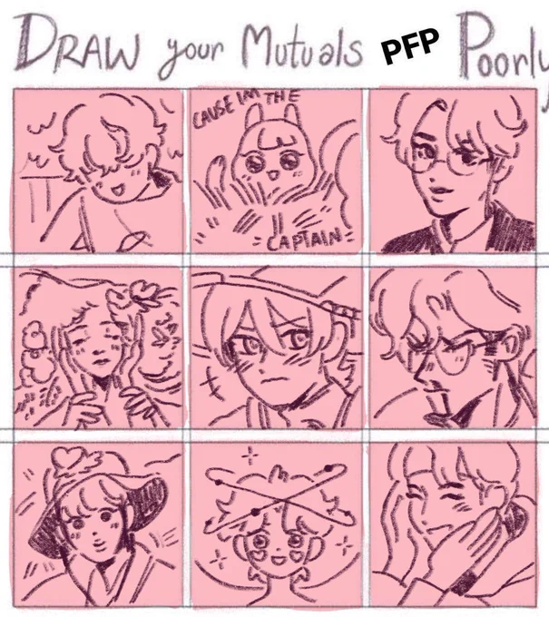 this was fun !! ty to everyone who replied :33
this meme is just me not being able to draw hands https://t.co/gTHSoGxMmv 