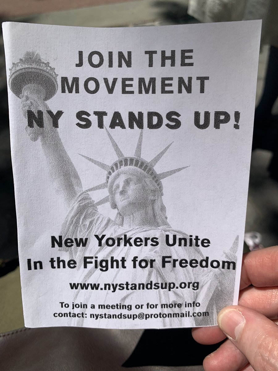 ReginaRyan_NYC's tweet photo. #WeWillAllBeThere #nystandup #FreedomDay #FreedomMarch #worldwiderallyforfreedom #nyc #protectourrights #mychoicemybody #NoVaccinePassports #Antilockdown #AllLivesMatter #FreedomOfSpeech #freedomofmovement #freedomofhealth #freedomofchoice #freedomofassembly https://t.co/nrpIqP5yOc