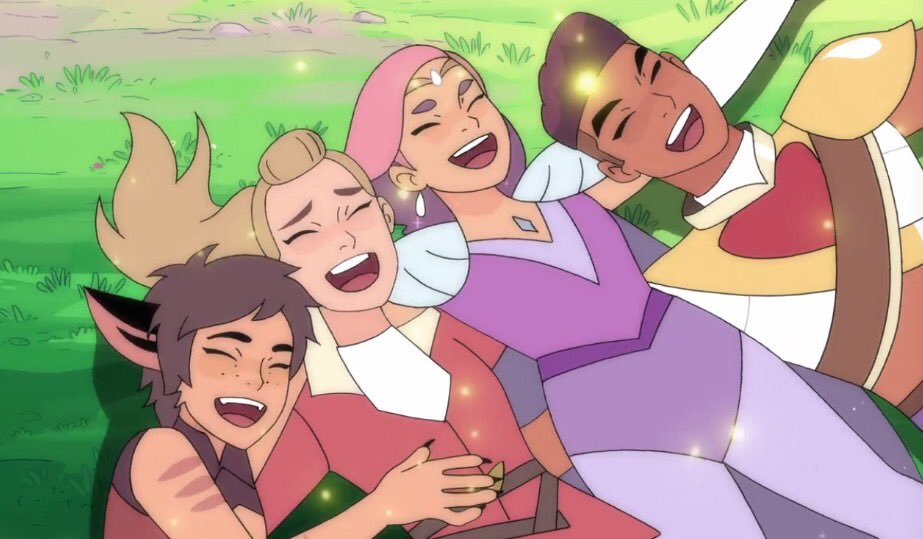 PurplePaladin5's tweet photo. Happy 1-year anniversary to #SheRa season 5!!!! @Gingerhazing @DreamWorksSheRa #sheras5 #spop #catradora https://t.co/wfJDFBSUF0