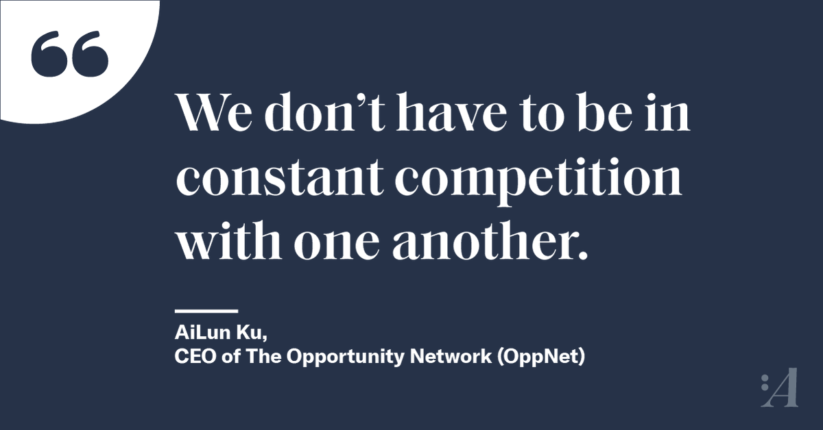 Competition for the sake of competition supports the narrative that there’s never enough for all of us — and that's simply not true! #quote