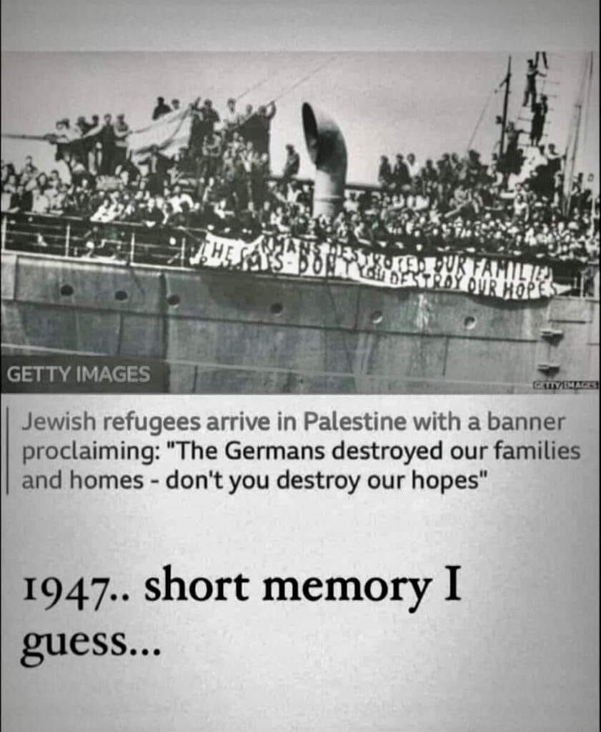 zaialipaul's tweet photo. How short a memory #Israel thank you Getty Images for this powerful picture https://t.co/dwUuRigSg1