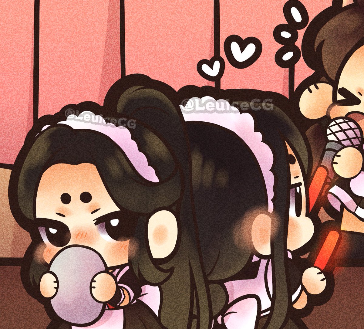 LeuiceC's tweet photo. "Maid Cafe"💞✨

#MDZS #TGCF #SAVE #Wangxian #Hualian #Bingqiu https://t.co/nseKUTBmTy