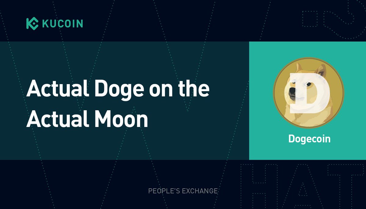kucoincom's tweet photo. 🐕 #Dogecoin 101: Actual #Doge on the Actual Moon - Here's What's Up with Twitter's Favorite #Cryptocurrency

Read all the details: https://t.co/edDCAWc6U7 https://t.co/YhIXDU6qLM